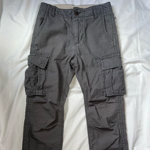 Grey Cargo Pants